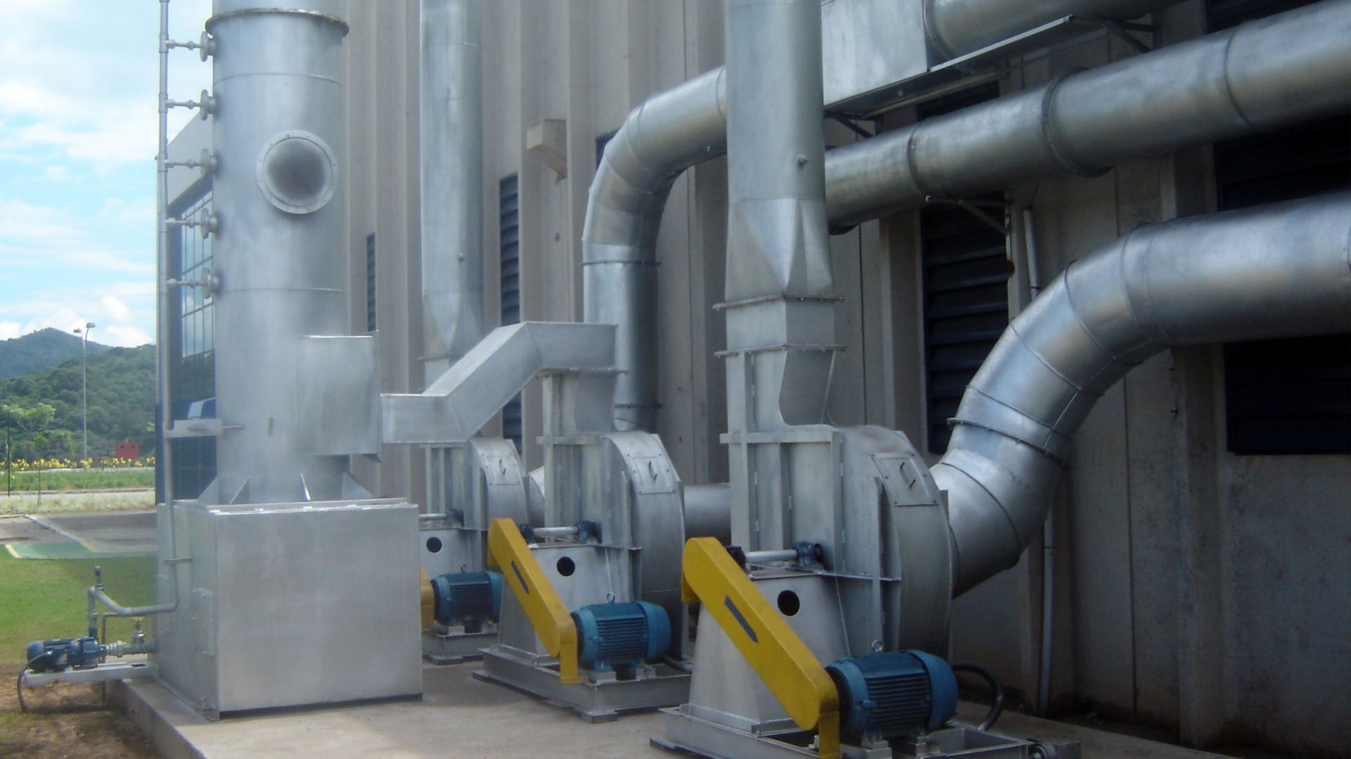 Lavadores de Gases em Polipropileno