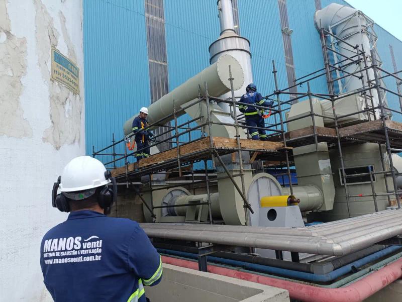 Lavadores de Gases em Polipropileno