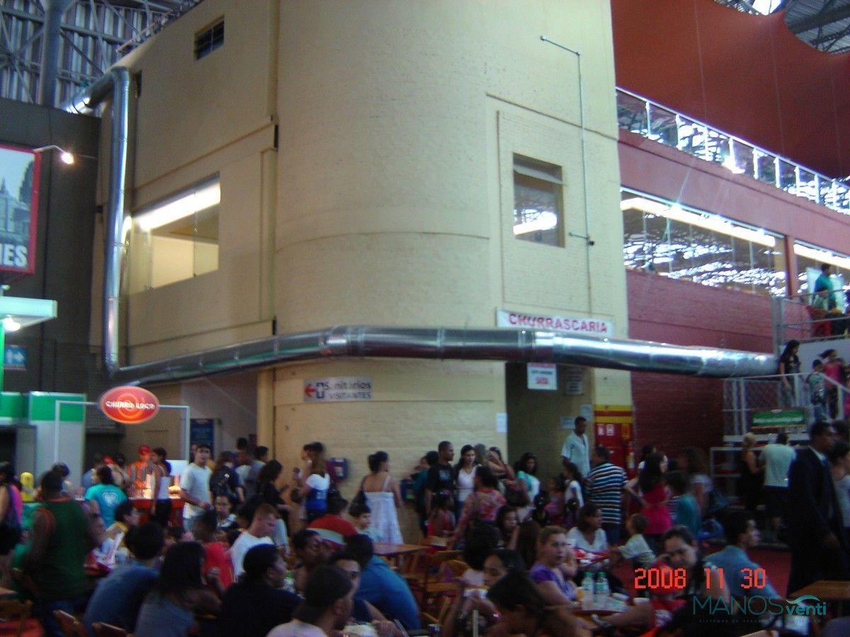 Sinais de exaustão insuficiente na indústria