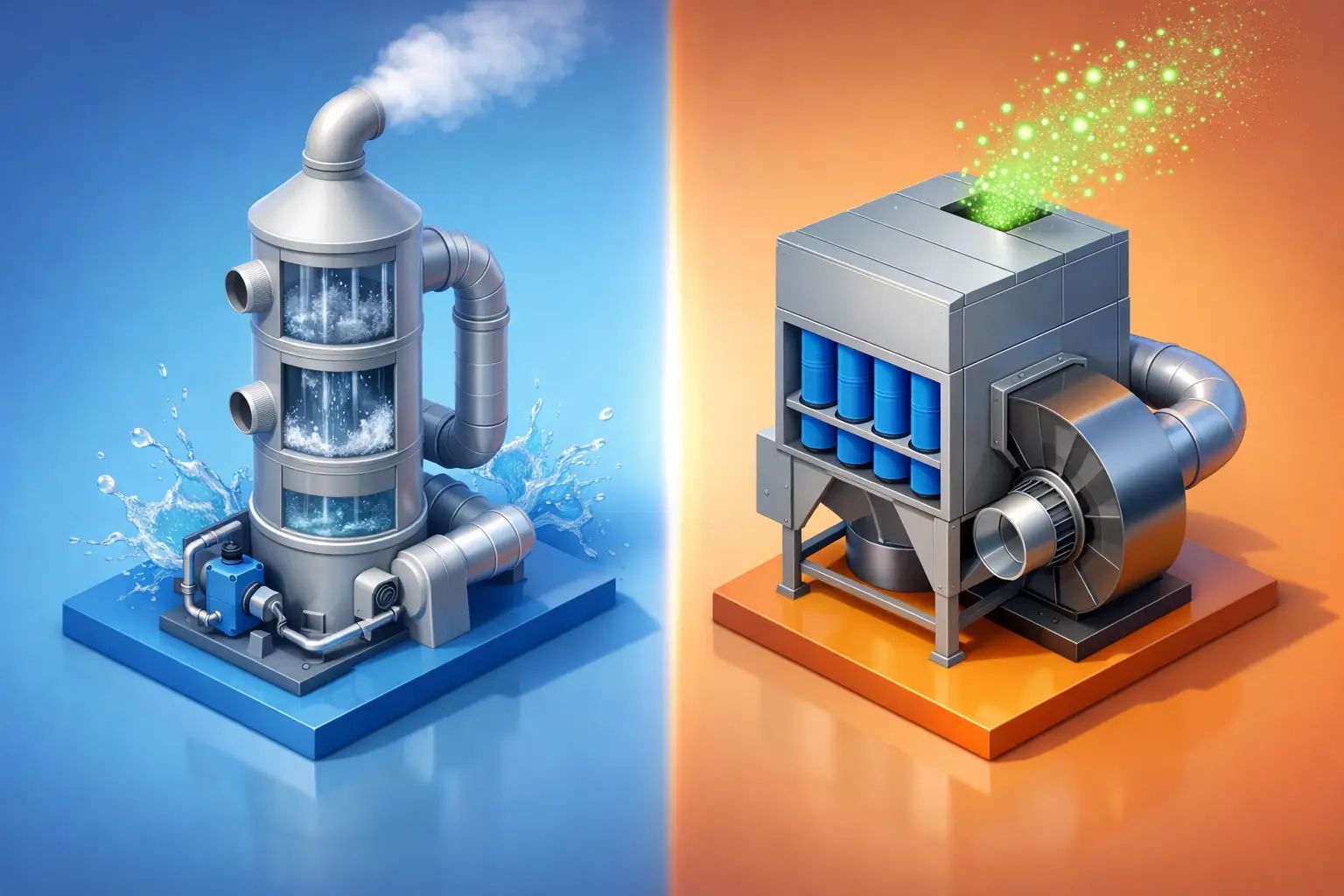 Lavador de gases ou filtro: qual escolher?
